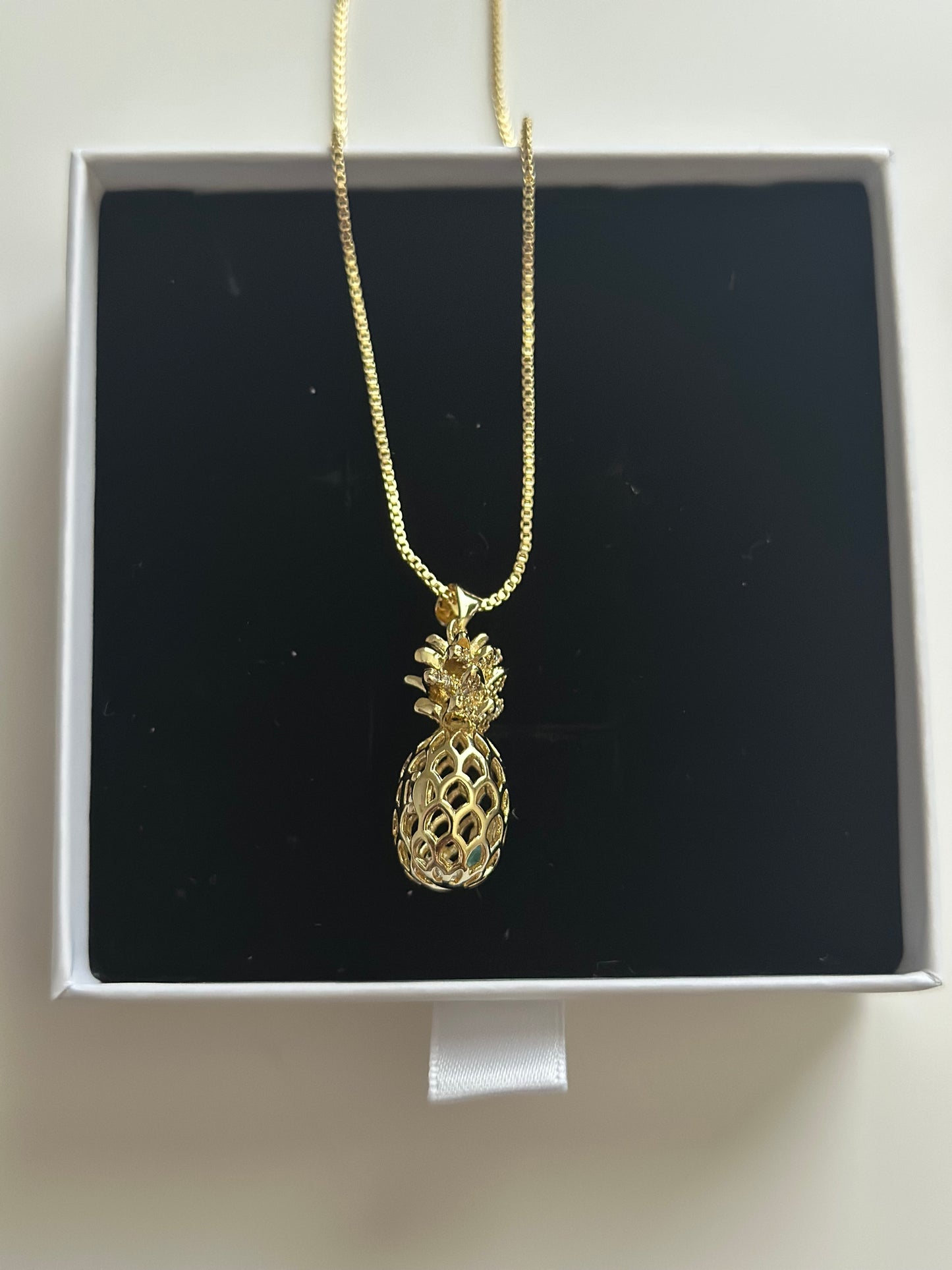 Gold Pineapple Necklace