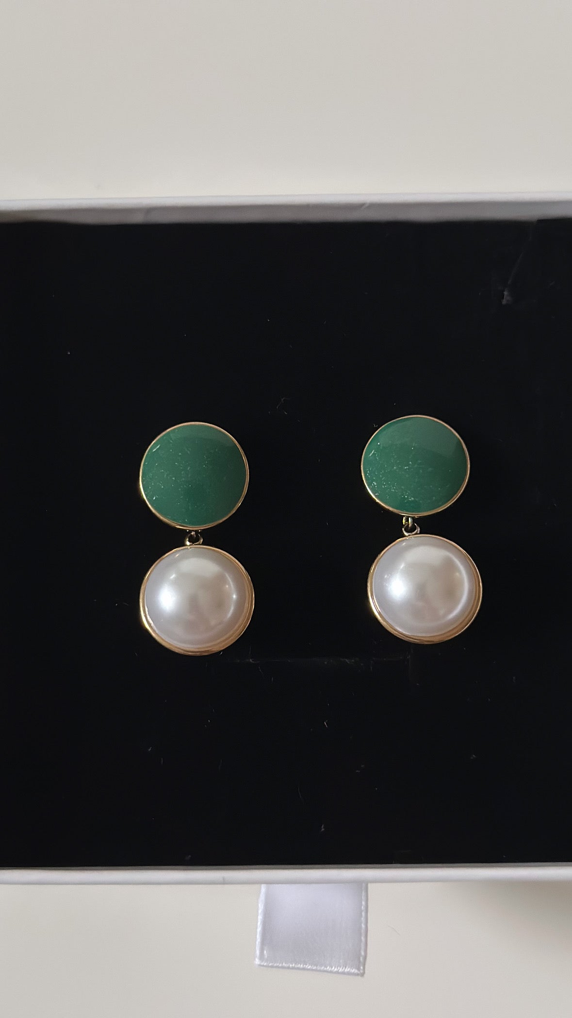 Gemma Pearl Earrings