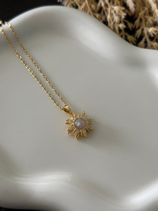 Sun Rotating Necklace