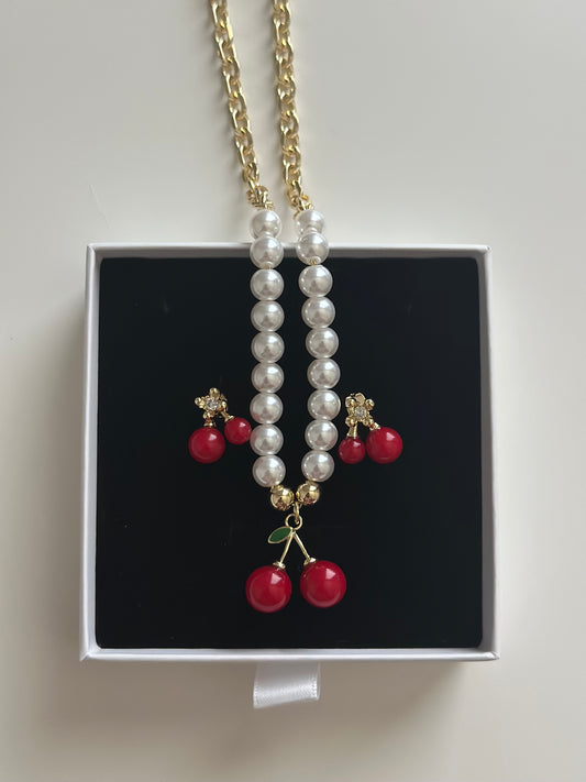 Cherry Perlas Set