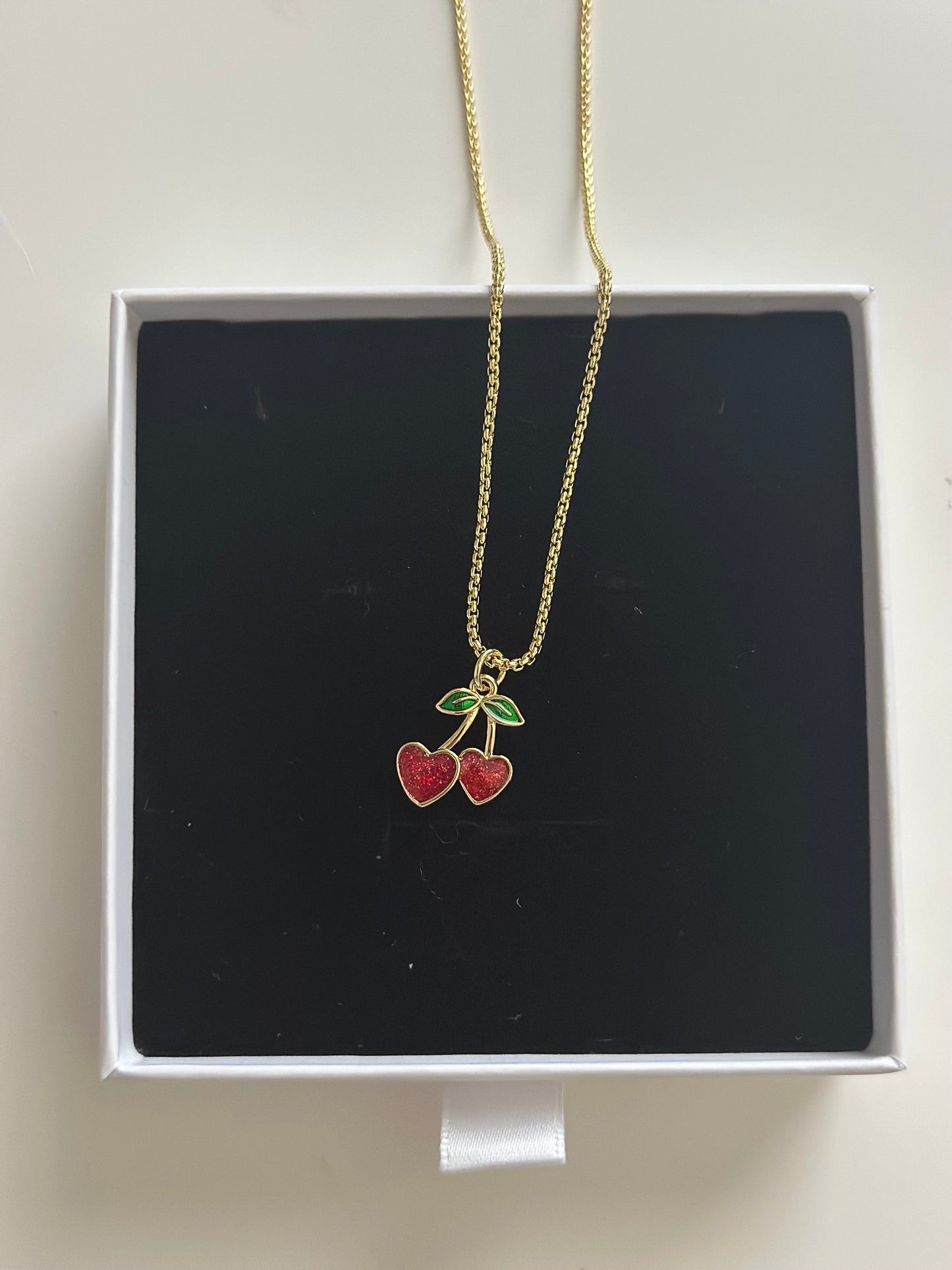 Heart Cherry Necklace