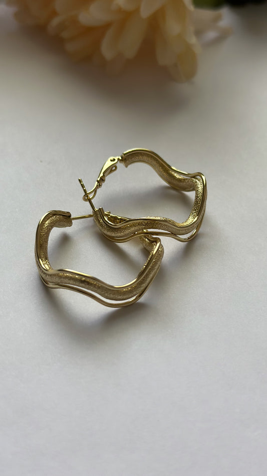Wavy Earrings